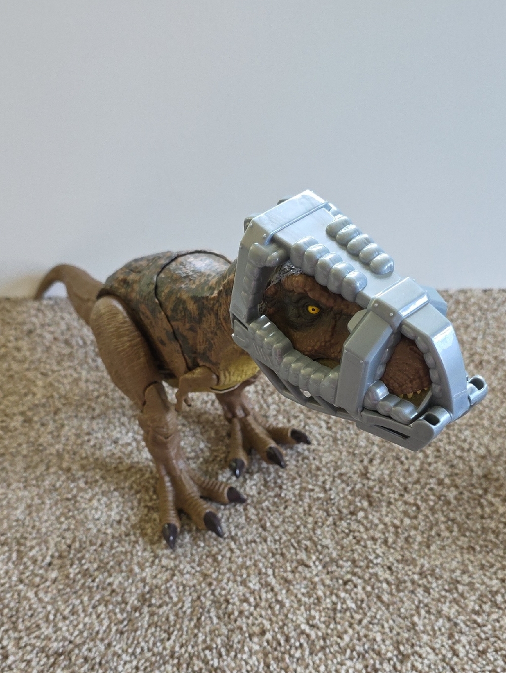 Jurassic World Stomp 'n Escape Tyrannosaurus Rex action figure. 